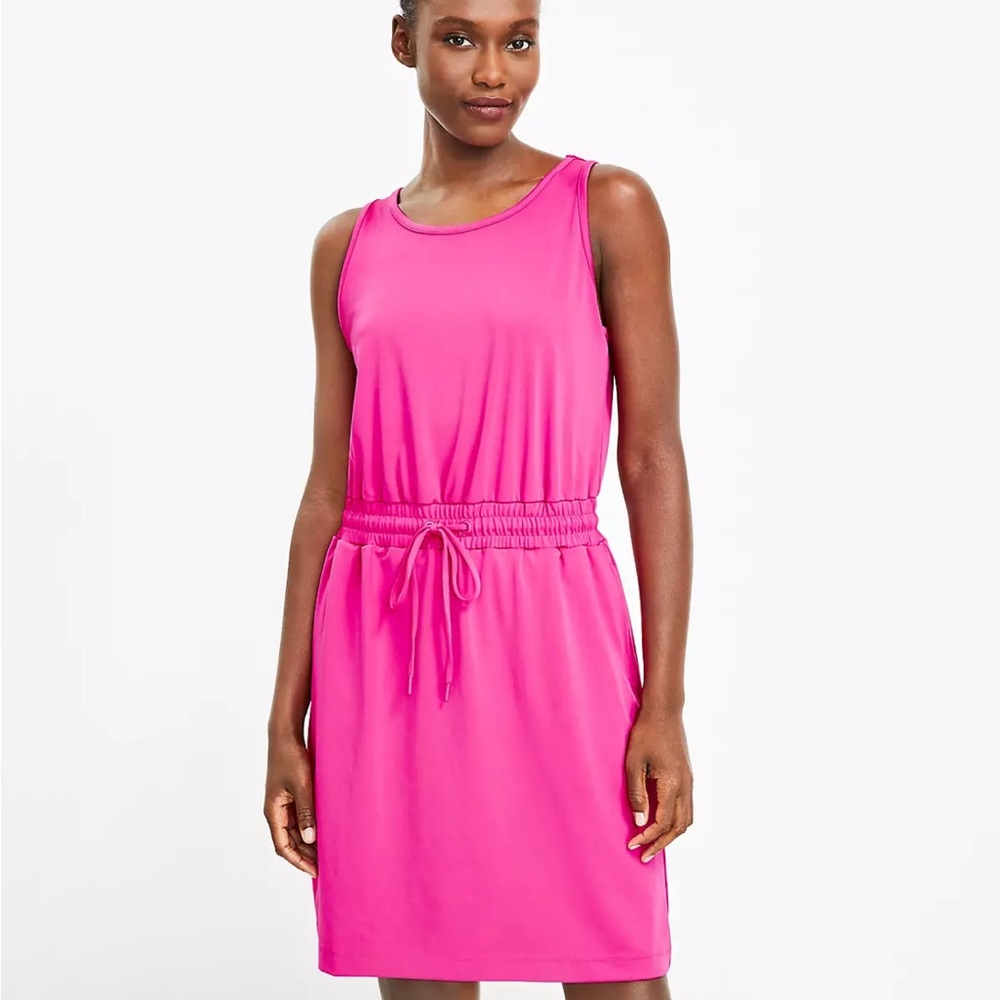 Lou & Grey Fuchsia Luvstretch Tank Dress